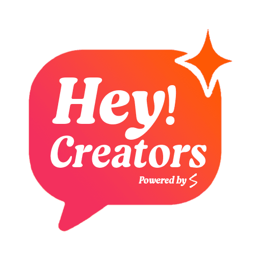 Hey! Creators logo