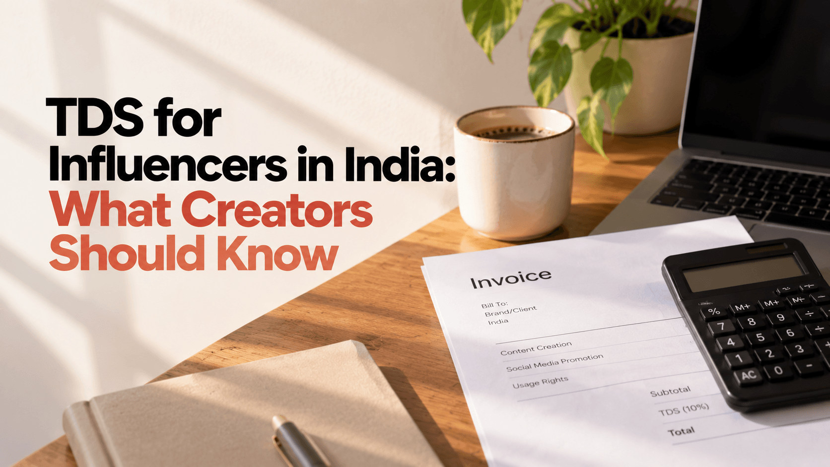 TDS for Influencers in India: What Creators Should Know