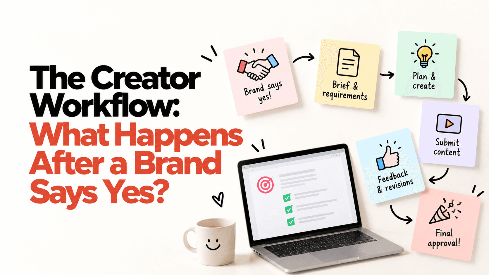 The Creator Workflow: What Happens After a Brand Says Yes?