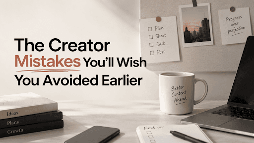 The Creator Mistakes You'll Wish You Avoided Earlier