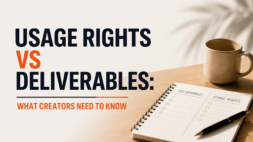 Usage Rights vs Deliverables: What Creators Need to Know