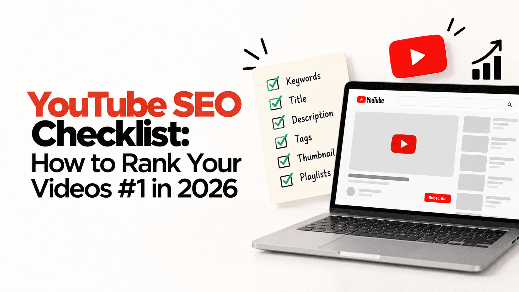 YouTube SEO Checklist: How to Rank Your Videos #1 in 2026