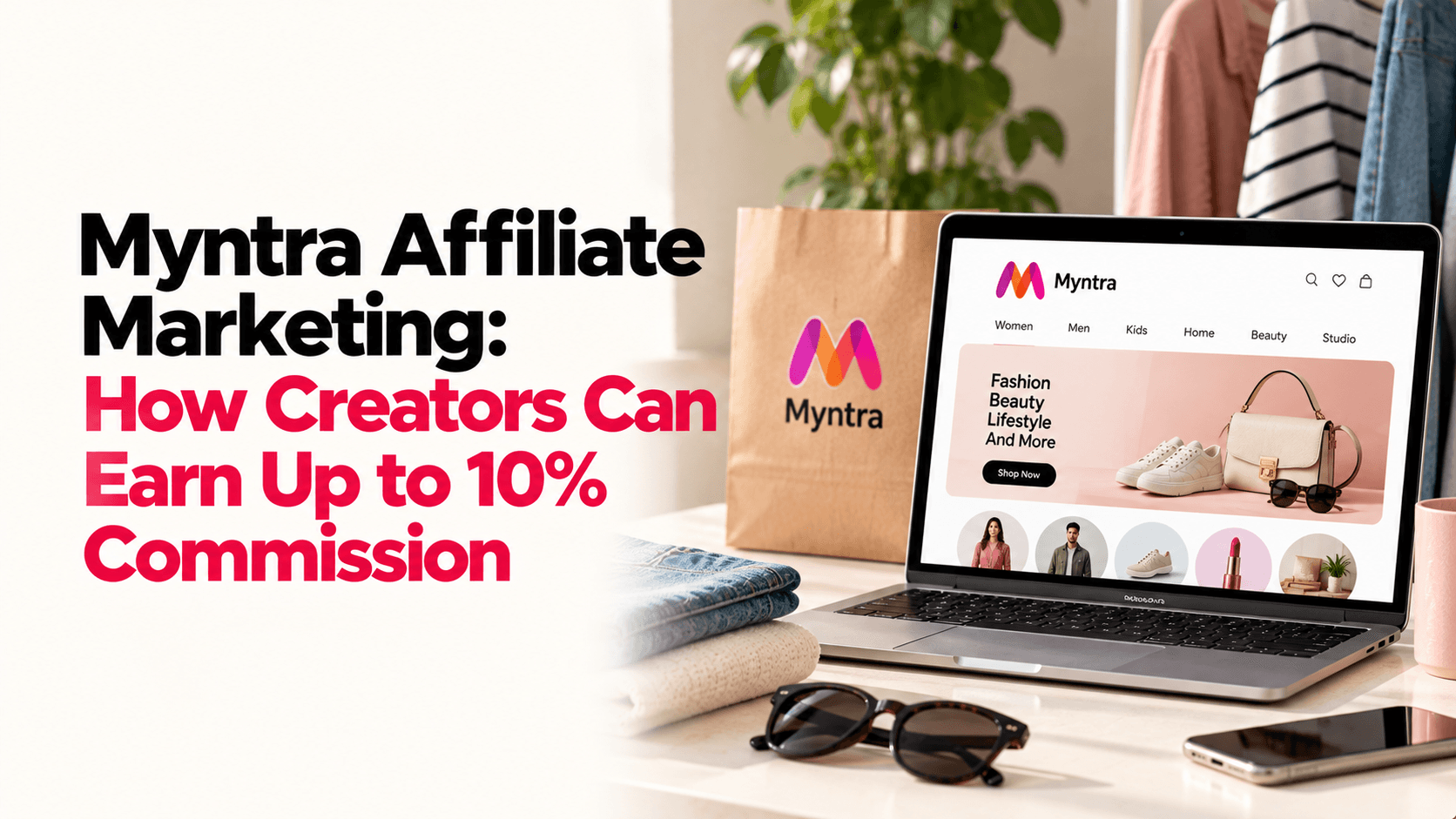 Myntra Affiliate Marketing: How Creators Can Earn Up to 10% Commission