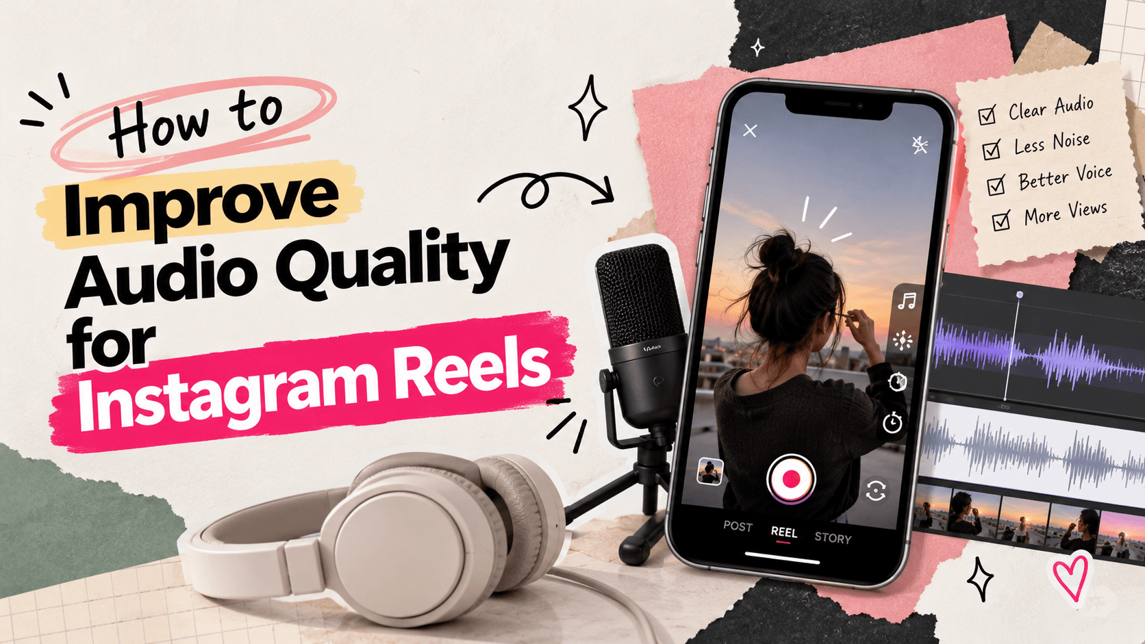 How to Improve Audio Quality for Instagram Reels