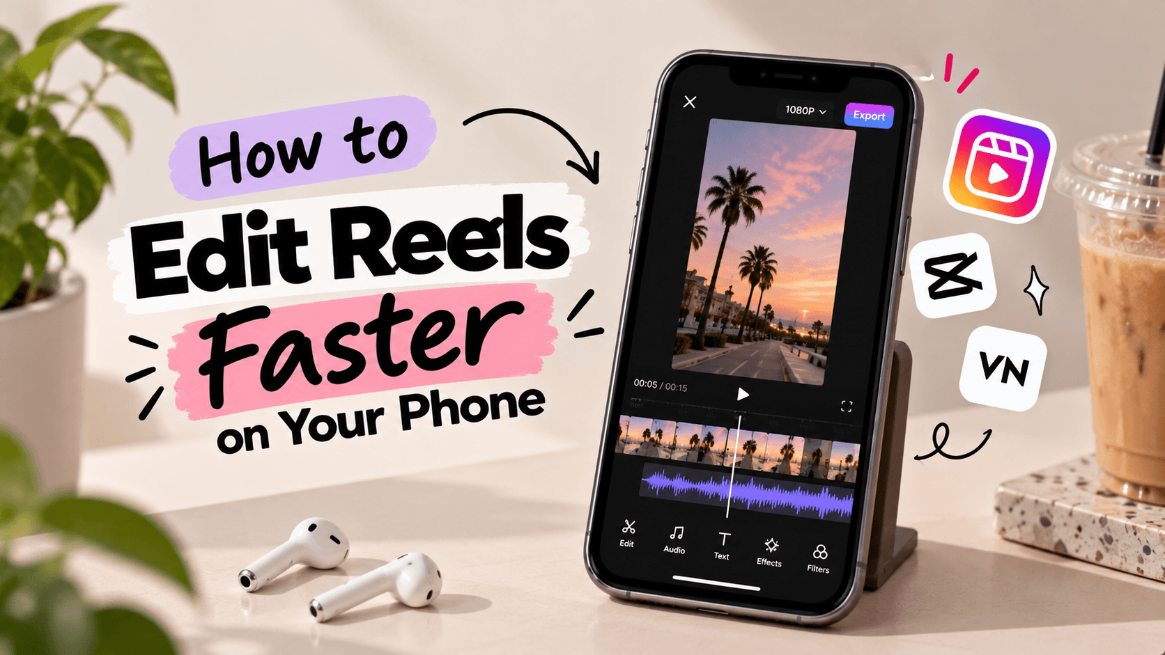 How to Edit Reels Faster on Your Phone