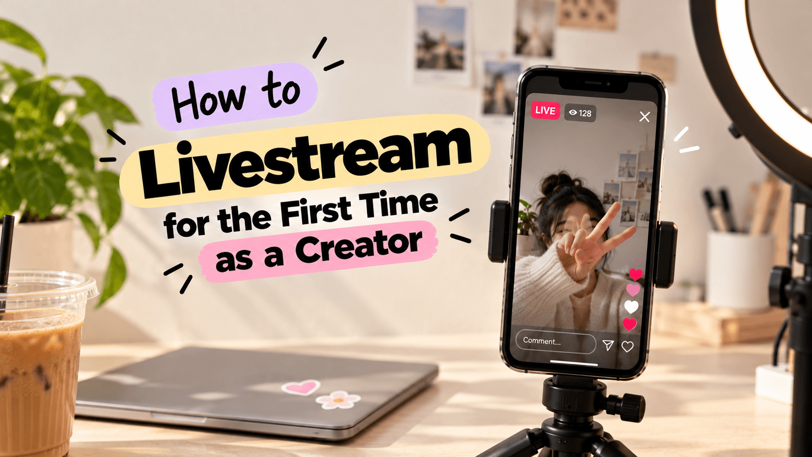 How to Livestream for the First Time as a Creator