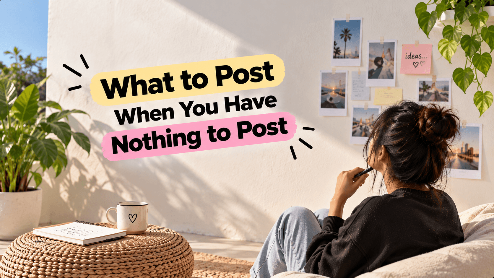 What to Post When You Have Nothing to Post